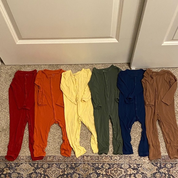 Kyte baby bundle snap rompers